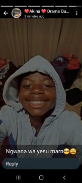Tido, 18, South Africa