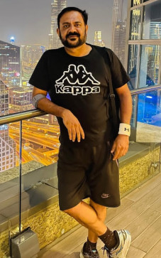 MUSTAQ KHAN, 45, India