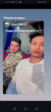 Syed Mujahed, 19, India