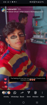 Shahid, 19, India