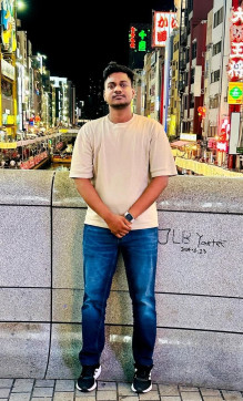 Anuj, 22, Japan