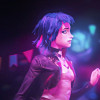 Gurl in blue