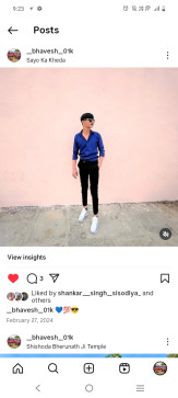 Bhavesh Rajput, 18, India