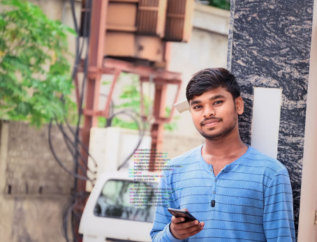 Vinod, 22, India