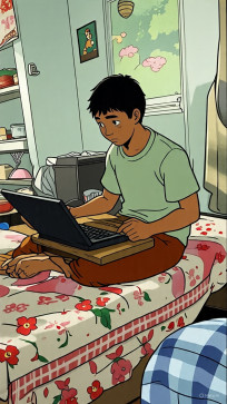 Joga Naga Satish, 18, India