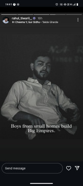 Harsh, 19, India