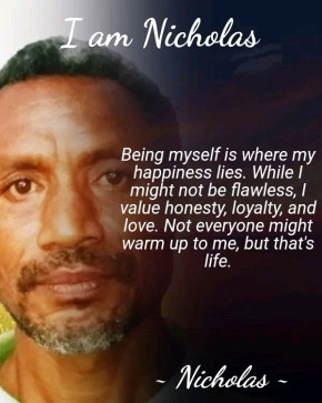 Nicholas Aitsi, 48, Papua New Guinea