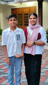 Muhammed Zinan, 21, India